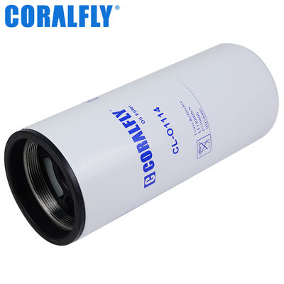 Filtro de óleo do caminhão da categoria do mícron da referência de Fleetguard Lf14000nn