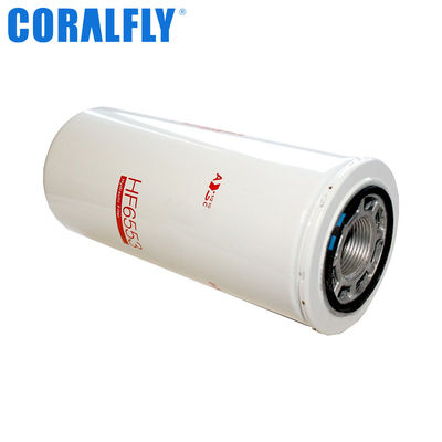 Filtro hidráulico diesel do ISO 16889 Hf6553 Fleetguard do motor do caminhão