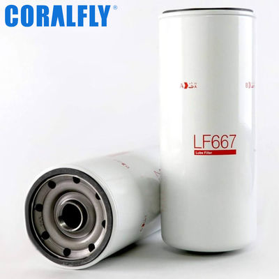 rotação do filtro de óleo de lf667 P553191 1R0739 Fleetguard no fluxo completo