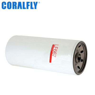 rotação do filtro de óleo de lf667 P553191 1R0739 Fleetguard no fluxo completo