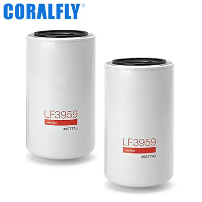 rotação do filtro de óleo de lf3959 P558615 5083285AA Fleetguard no fluxo completo