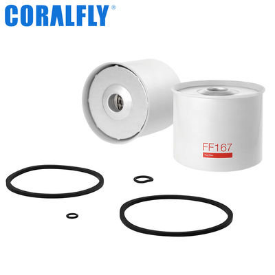 Meios da celulose do filtro de combustível de Fleetguard FF167 do estilo do cartucho
