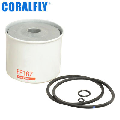 Meios da celulose do filtro de combustível de Fleetguard FF167 do estilo do cartucho