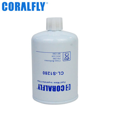 Filtro de Fleetguard do separador de água do combustível do motor de diesel da máquina escavadora de Fleetguard Fs1280