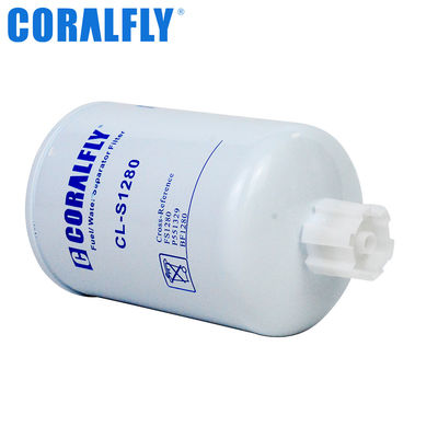 Filtro de Fleetguard do separador de água do combustível do motor de diesel da máquina escavadora de Fleetguard Fs1280