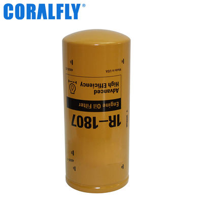 Filtro de óleo de Caterpillar da referência do motor diesel 1R1807 do caminhão 21 mícrons