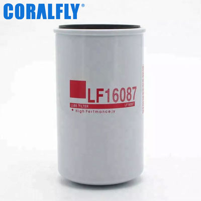 Filtro de óleo lubrificante de Fleetguard Lf16087 para a máquina escavadora Diesel Engines