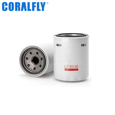 Filtro de óleo do ISO 16889 LF3536 Fleetguard para a máquina escavadora