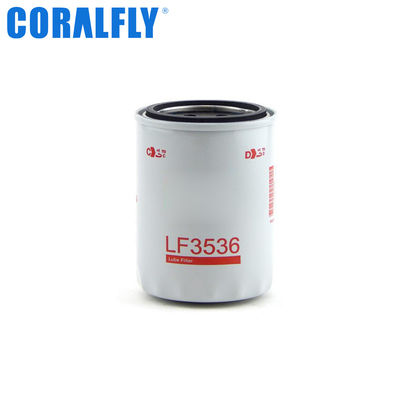 Filtro de óleo do ISO 16889 LF3536 Fleetguard para a máquina escavadora