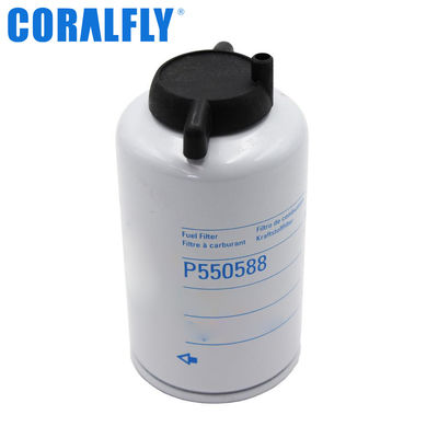 CORALFLY P550588 Filtro de separação de combustível e água para motores de escavadeiras, camiões e camiões