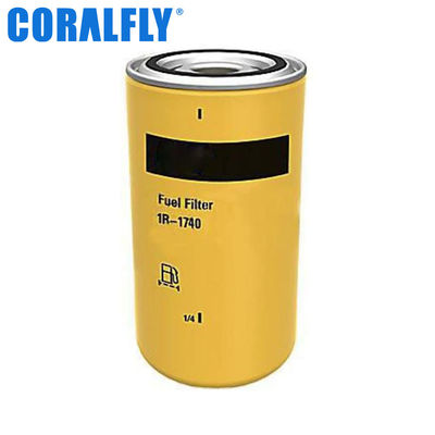 Rotação do filtro de combustível 1R1740 da celulose no filtro de combustível Caterpillar