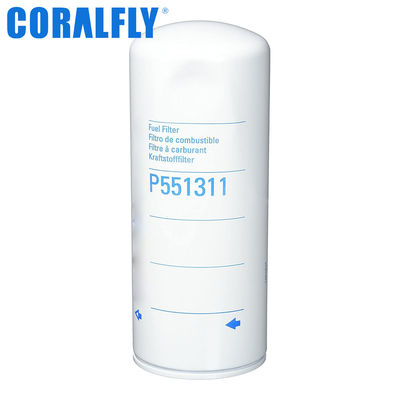 P551311 Filtro de combustível de motor de escavadeira de caminhão de trator para filtro CORALFLY