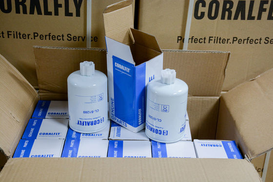 Doosan 400504 filtro diesel ISO9001 de 00026 tratores