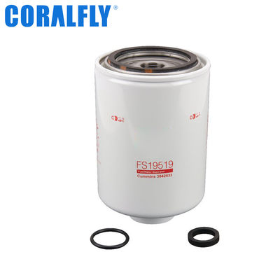 Separador de água do filtro de combustível da categoria FS19519 Fleetguard de Hepa 3,66 polegadas