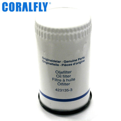 Garantia do filtro de óleo de Engines 423135 3 CORALFLY da máquina escavadora 1 ano