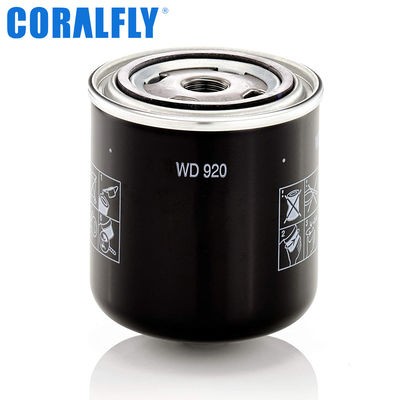 Filtro de óleo hidráulico de Mann WD920 para o carregador rodado
