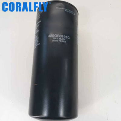 Filtro de óleo 485GB3191C do fluxo completo Mack Oil Filter diâmetro exterior de 4,25 polegadas