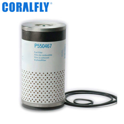 P550467 Elemento de filtro de camião Filtro de combustível Separador de água para filtro CORALFLY
