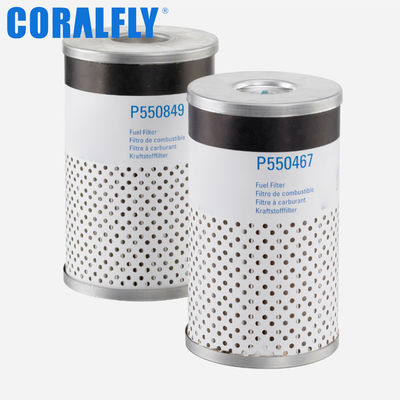 P550467 Elemento de filtro de camião Filtro de combustível Separador de água para filtro CORALFLY