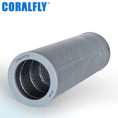 Filtro de óleo 200psi do filtro de óleo 07063 01210 do cartucho KOMATSU