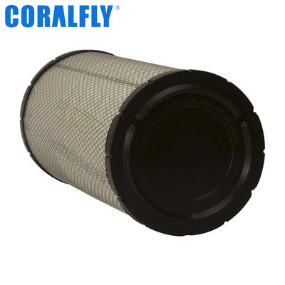 P777638 Para filtro de ar CORALFLY tamanho padrão 8,18 polegadas filtro de ar de escavadeira