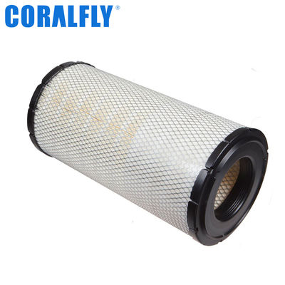 P777638 Para filtro de ar CORALFLY tamanho padrão 8,18 polegadas filtro de ar de escavadeira