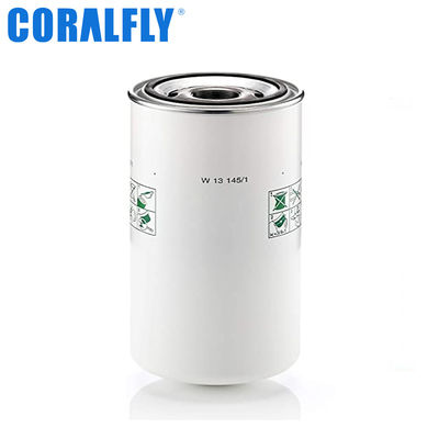 Filtro de óleo 100psi do motor W13145 diesel do ISO 4548-12
