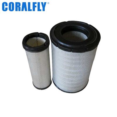 11110174 Filtro de ar de escavadeira Estilo de vedação radial Para CORALFLY