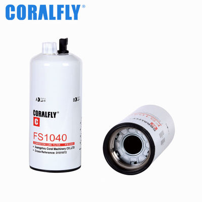 Filtro de combustível FS1040 de Fleetguard do motor diesel de Coralfly
