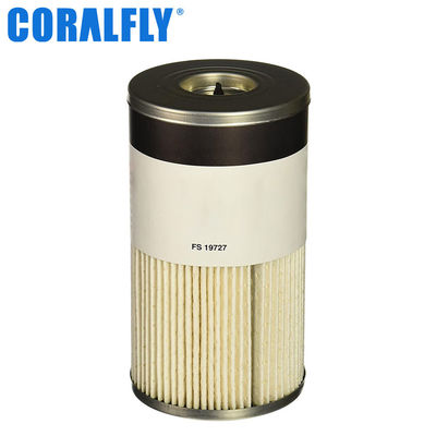 Máquina escavadora Fleetguard Fuel Filter Fs19727 das peças de motor diesel de Coralfly
