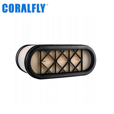 Filtro de ar OBROUND PRELIMINAR do caminhão de P787281 CORALFLY POWERCORE