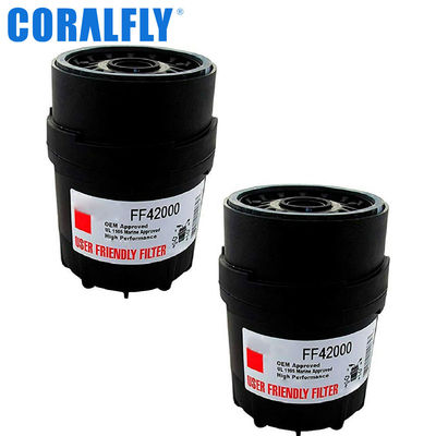 Rotação secundária do combustível do filtro de combustível do motor diesel dos motores FF42000 de Fleetguard Cummins - em filtros de combustível