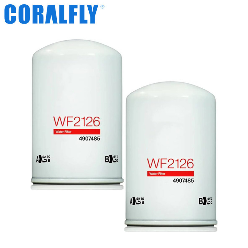 o líquido refrigerante diesel do caminhão de wf2126 P550866 3680433 filtra a rotação no sinal de adição das escumalhas