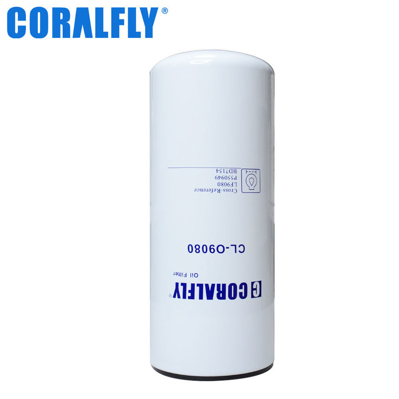 Rotação dupla do lubrificante do fluxo da velocidade alta de filtro de óleo de Lf9080 DBL7900 3406809 Fleetguard sobre