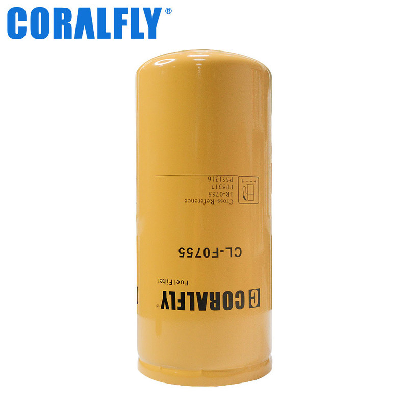 Rotação no filtro de óleo de 1R0755 Caterpillar para o trator