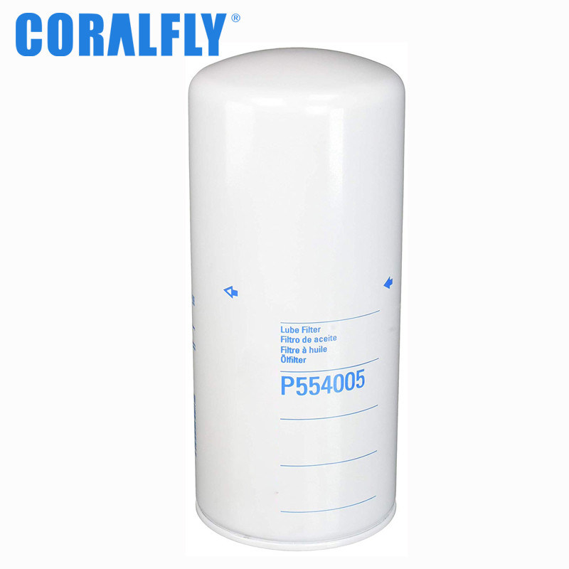 Rotação diesel do filtro do trator de CORALFLY P554005 no estilo