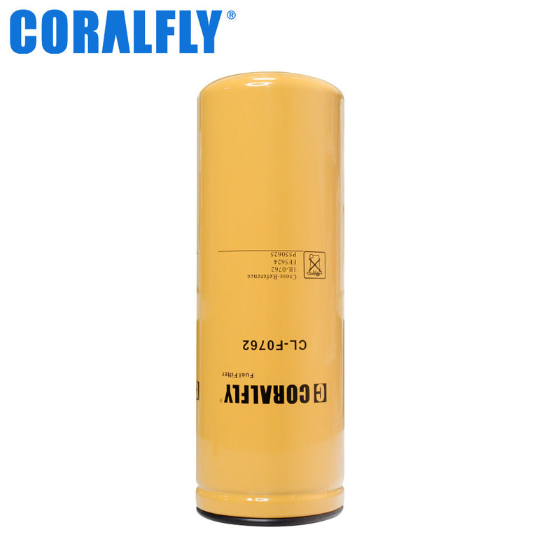 rotação do filtro de combustível da máquina escavadora do trator da lagarta 1R0762 no filtro de Caterpillar