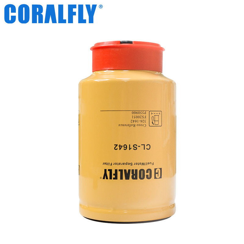 326-1642 rotação do filtro de Fuel Water Separator da máquina escavadora no filtro de Caterpillar