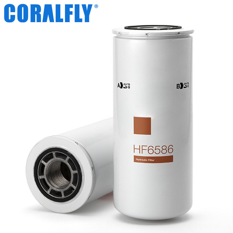 Diâmetro exterior uma rotação de 4,76 polegadas no filtro de óleo Hf6586 Fleetguard