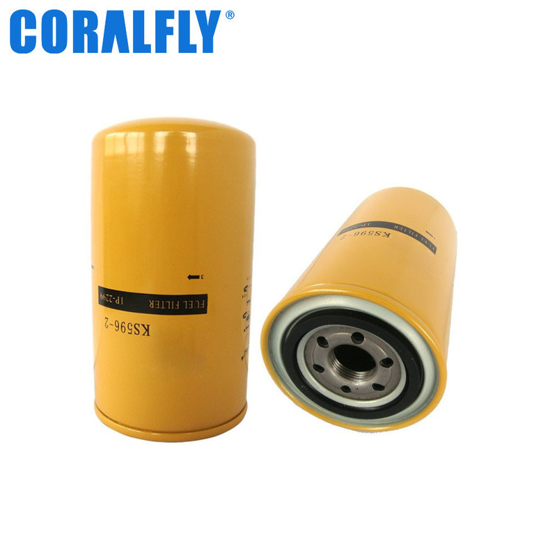 Filtro de combustível diesel 10*18cm do filtro de combustível de Caterpillar 1P2299