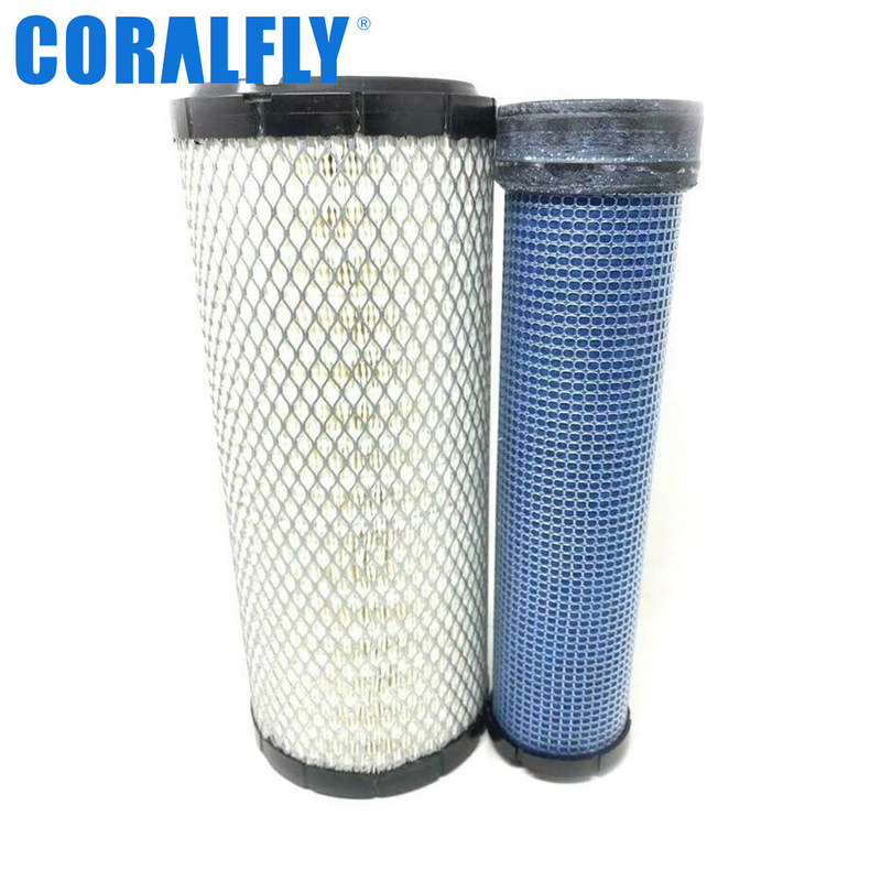 P827653 Trator original Excavador Filtro de elemento Filtro de ar para filtro CORALFLY