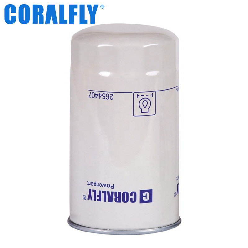 Tamanho padrão 2654407 Perkins Oil Filter SAE J806