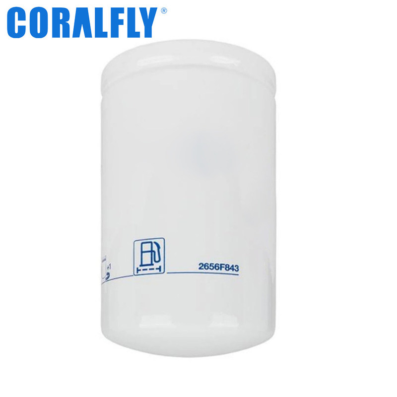 rotação do OEM de 2656F843 Perkins Diesel Fuel Filter no jogo do filtro de combustível