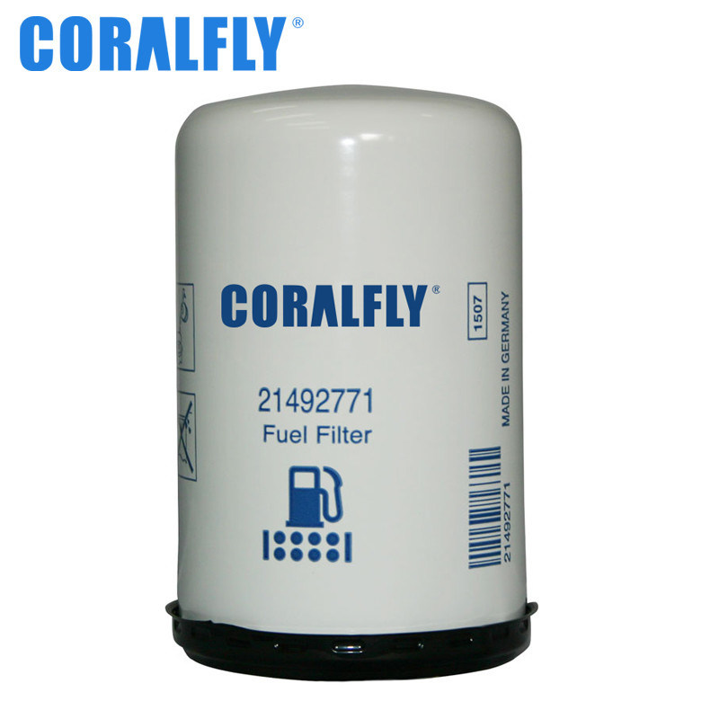 Filtro de combustível de celulose 16 Micron Para CORALFLY 240 Filtro de combustível 21492771