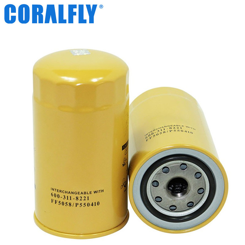17 mícrons 600 filtro de combustível 311 8221 KOMATSU SAE J1985
