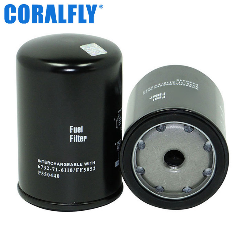 Filtro de combustível KOMATSU do motor de 16 mícrons 6732716110