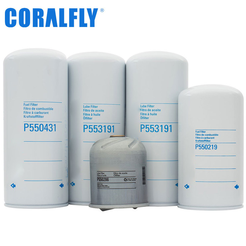 Filtro de combustível P550529 do motor diesel de CORALFLY P551316 P550643 P785373