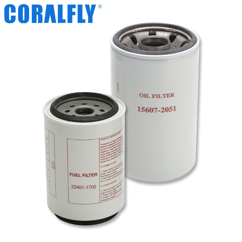 Filtro de óleo diesel de Hino do caminhão 15607-1480 15601-E0230 15613-E0110 15607-2051