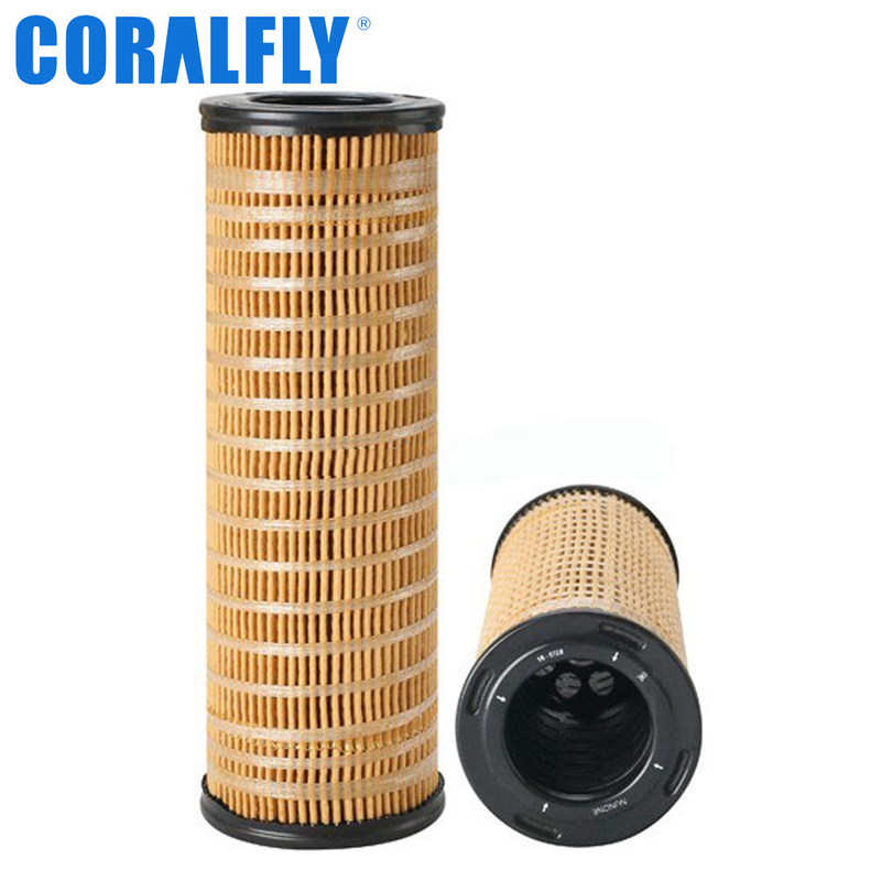 Filtro de óleo do filtro hidráulico CORALFLY do caminhão de Caterpillar 1R-0728 1R0728