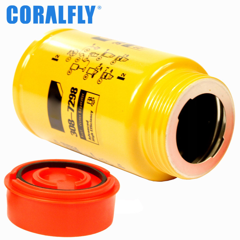 Caterpillar 308-7298 3087298 filtro de óleo do filtro hidráulico CORALFLY